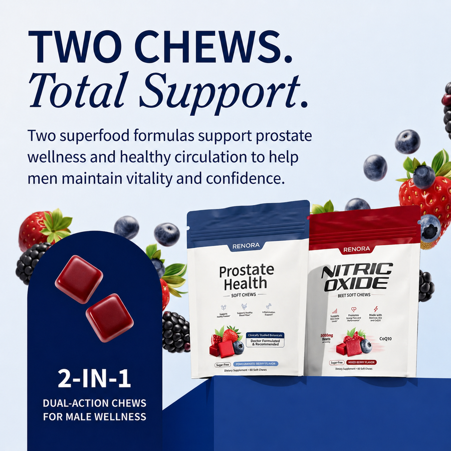 Prostate Health and Nitric Oxide Chews