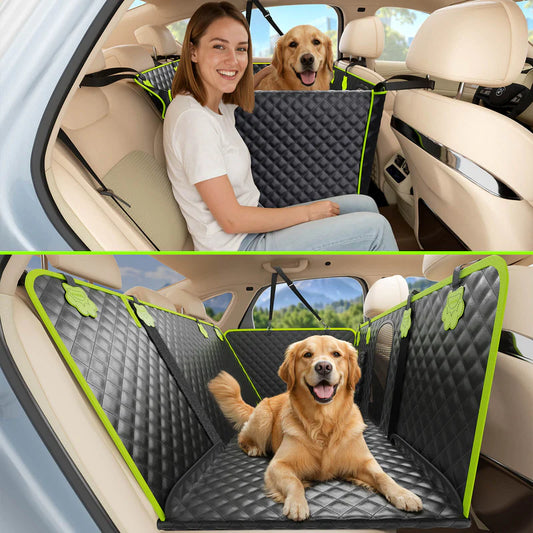 Renora 2-in-1 Dog Car Backseat Cover