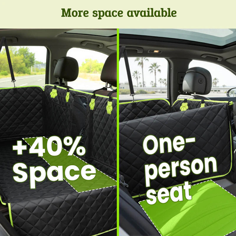 Renora 2-in-1 Dog Car Backseat Cover