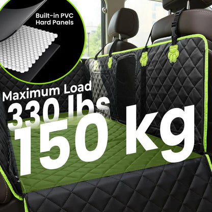 Renora 2-in-1 Dog Car Backseat Cover