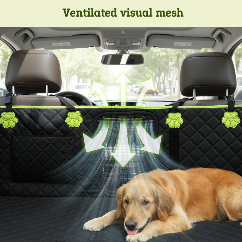 Renora 2-in-1 Dog Car Backseat Cover