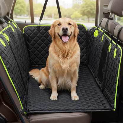 Renora 2-in-1 Dog Car Backseat Cover