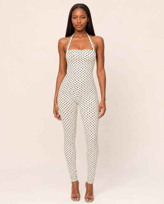 Marcella Polka Jumpsuit VIP