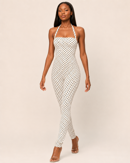 Marcella Polka Jumpsuit VIP