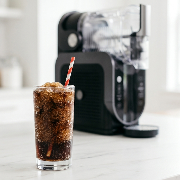 Frozen soda