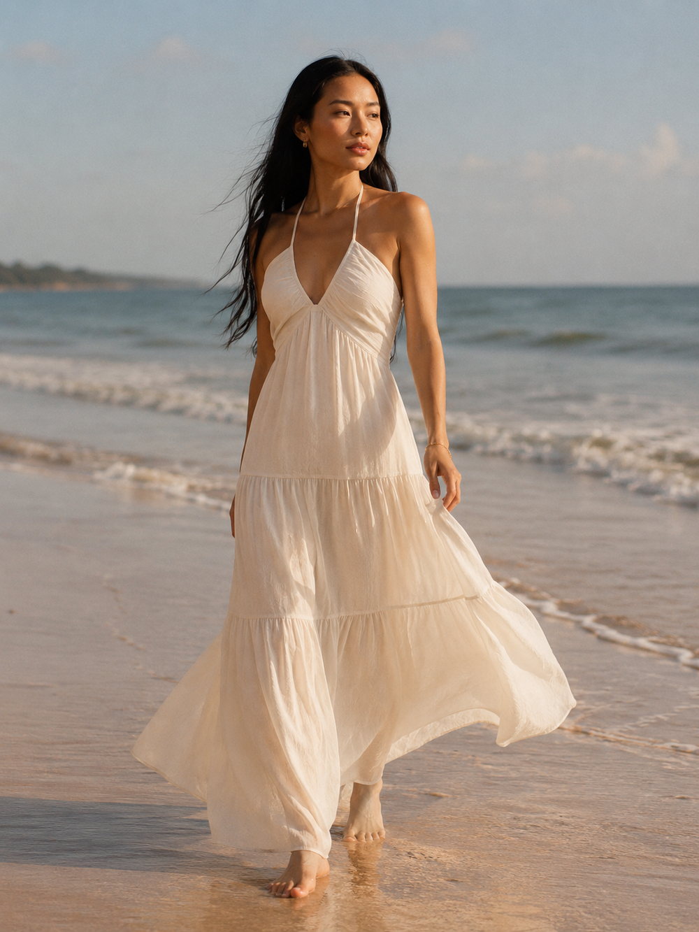 Walking the shoreline