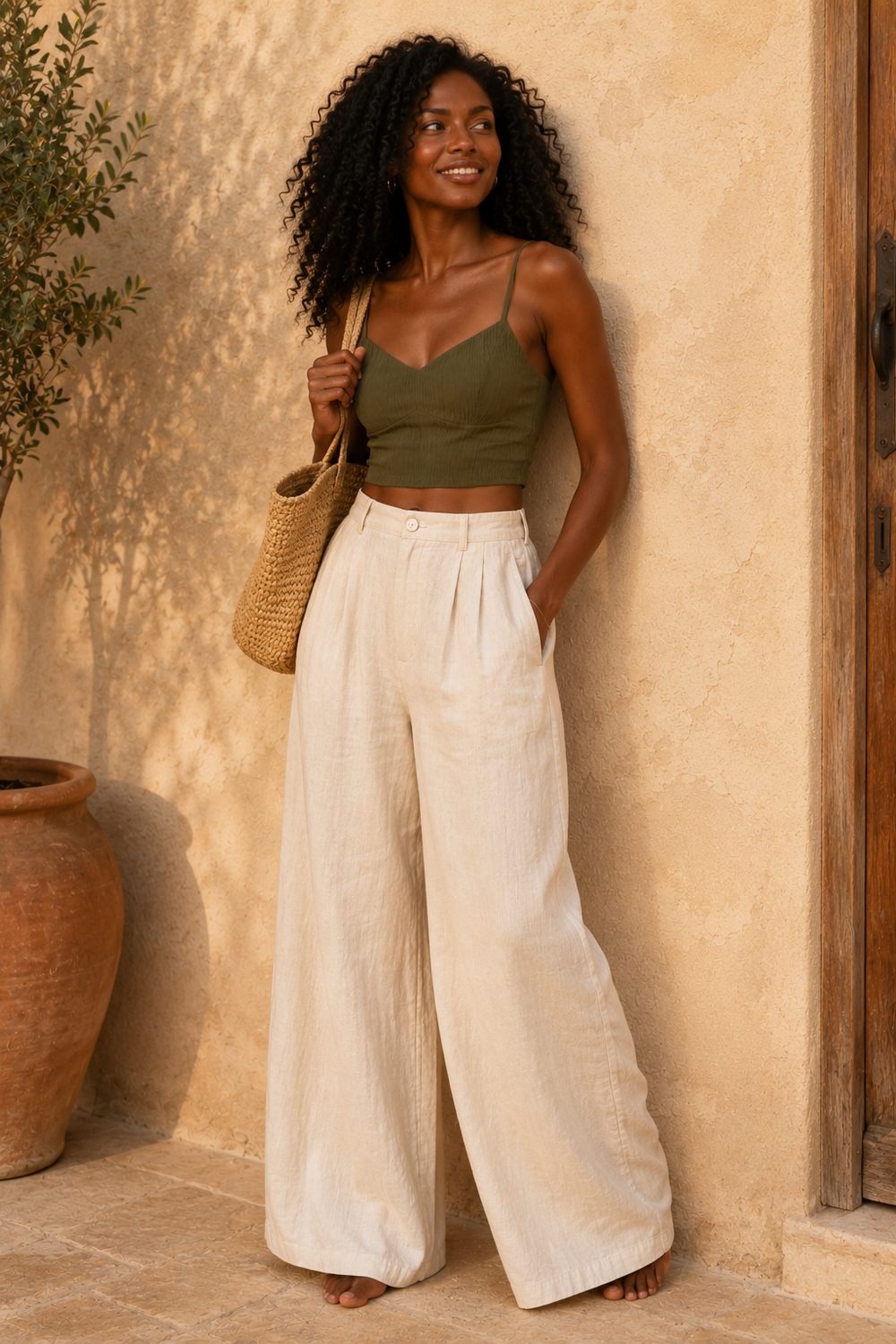 Cami, styled solo