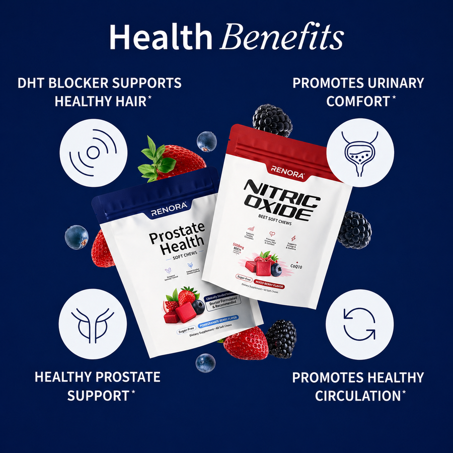 Prostate Health and Nitric Oxide Chews