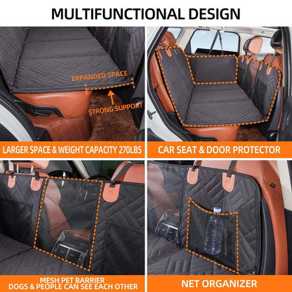 Renora Dog Car Backseat Cover
