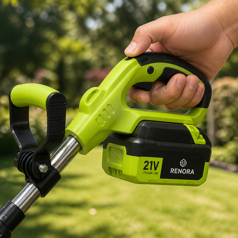 Battery in, two-step start