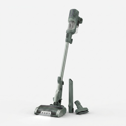 Renora FeatherGlide Ultralight Stick Vacuum with crevice and pet tools
