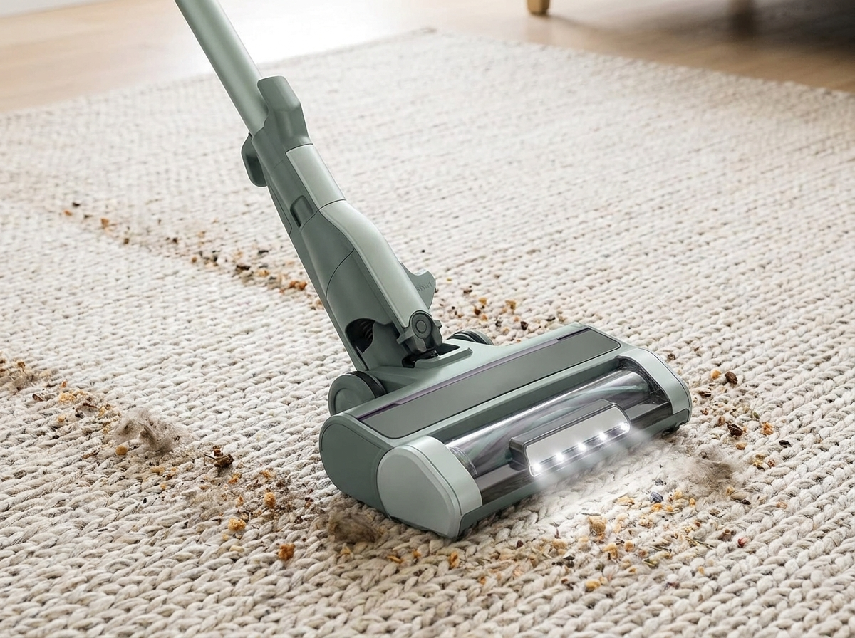 It cleans on the pull, too
