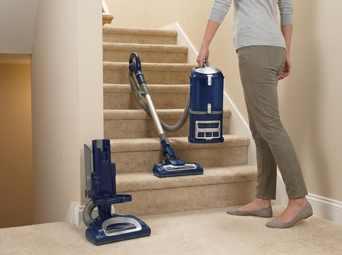 The vacuum that leaves the floor